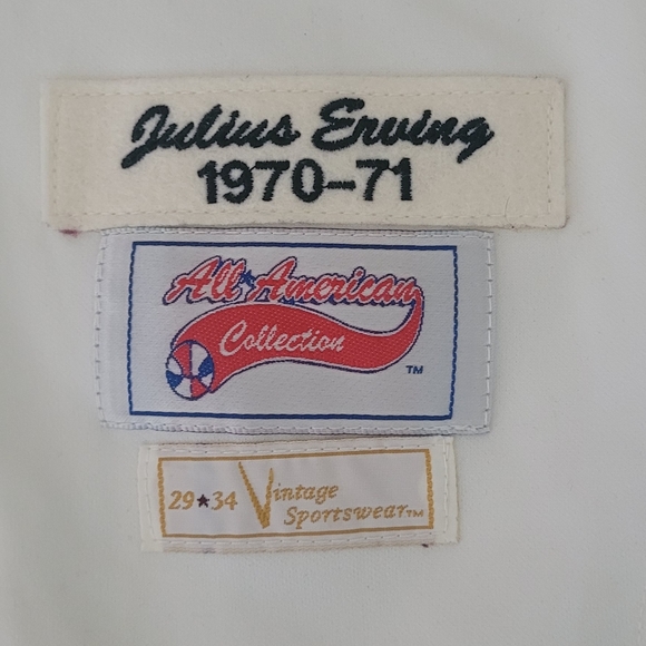 Deadstock Authentic 29/34 Vintage Sportswear Julius Erving UMASS jersey - Picture 3 of 4
